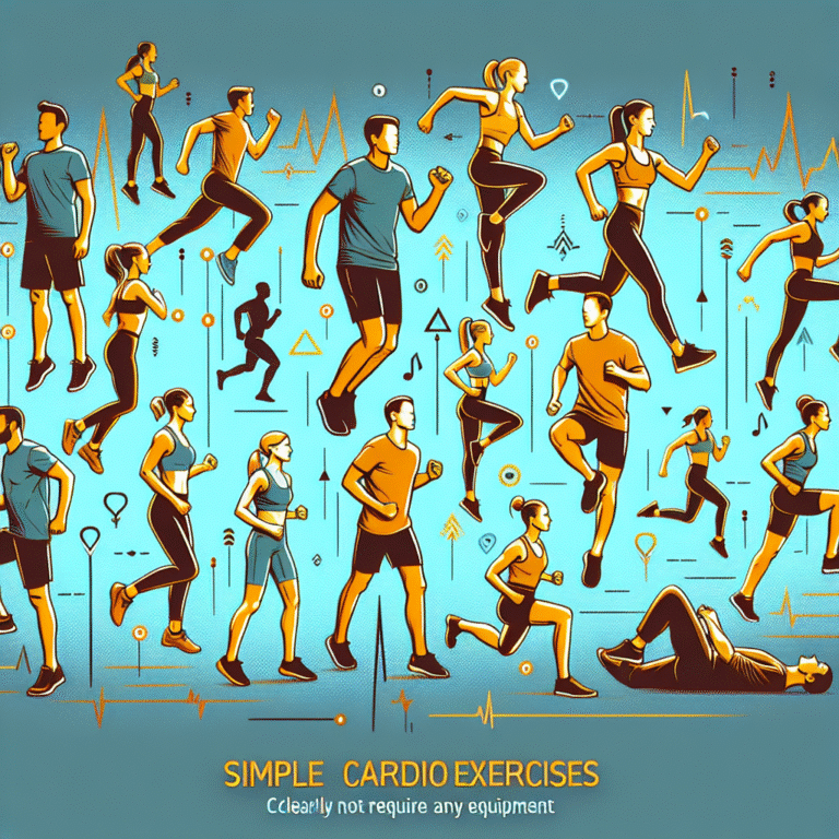 simple cardio exercises that require no equipment