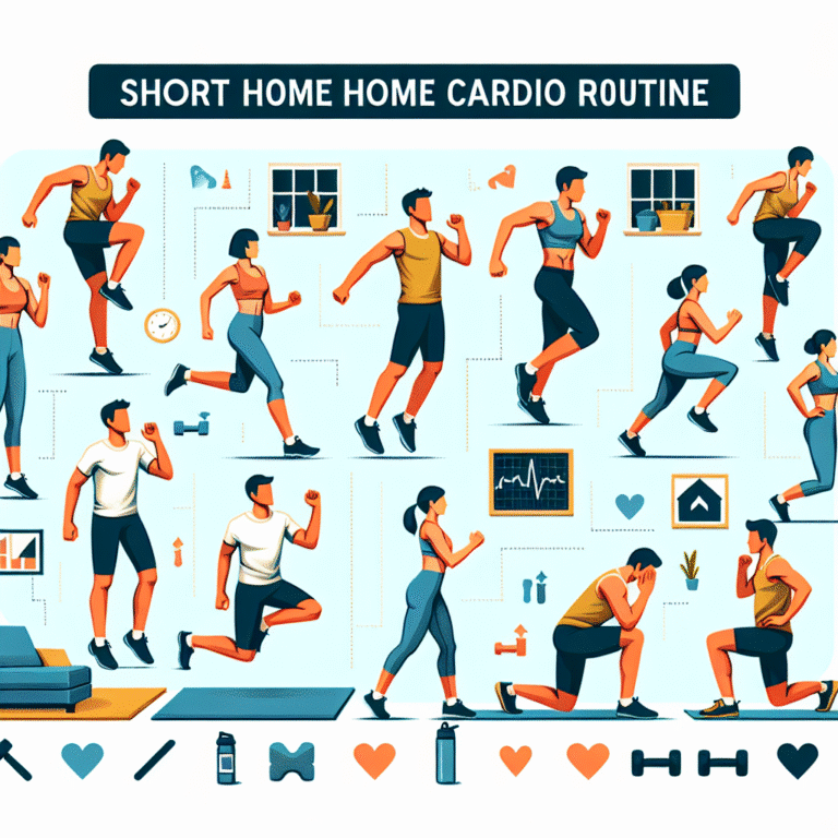 short and effective home cardio routine for beginners