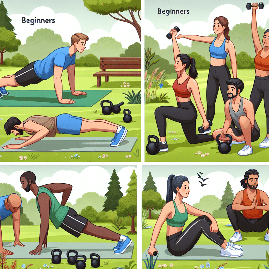 outdoor full-body workout ideas for beginners