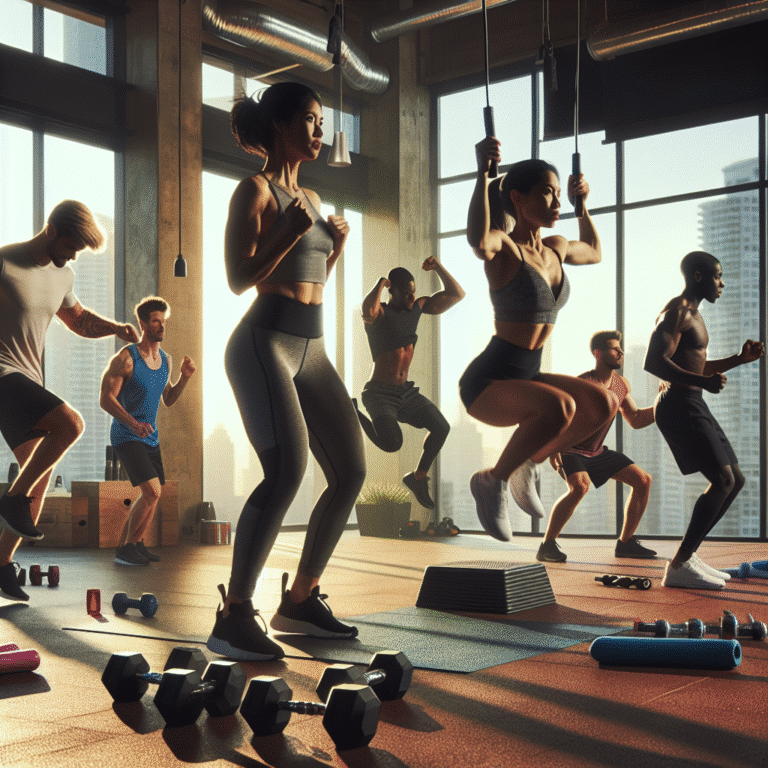 full-body strength and cardio routine