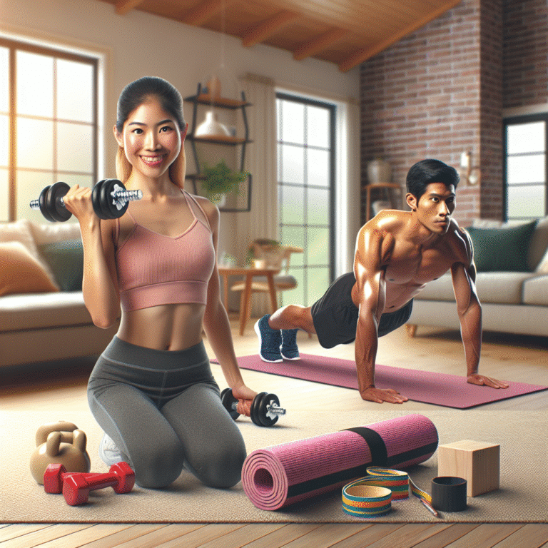 beginner-friendly easy strength workouts to try at home