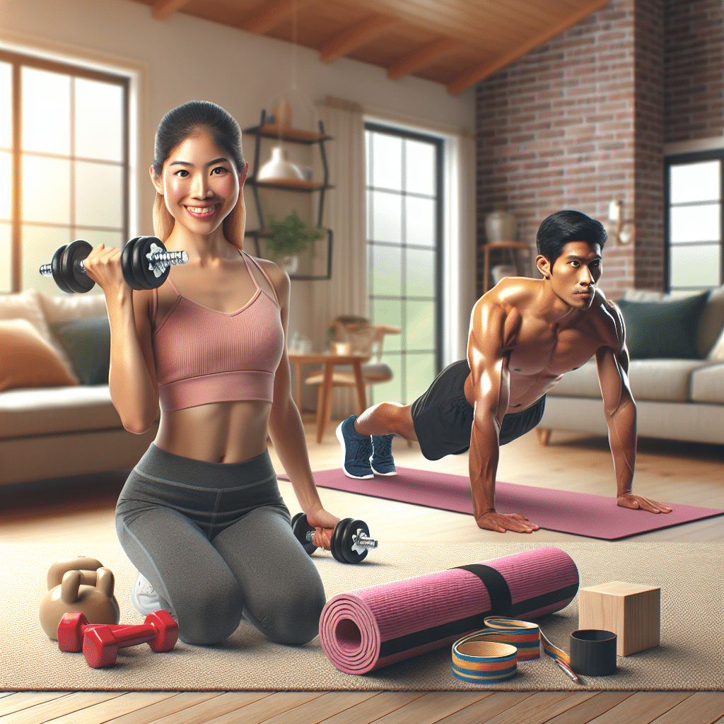 beginner-friendly easy strength workouts to try at home