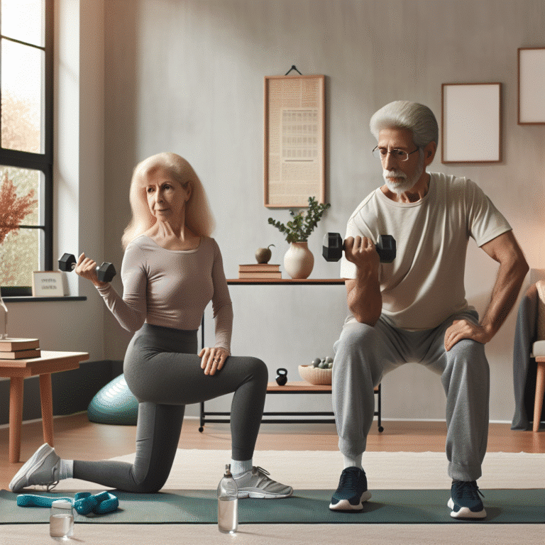 designing a home strength routine for seniors