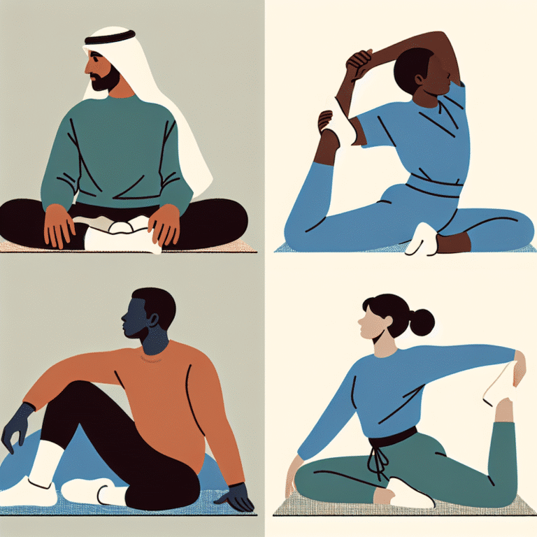 simple home stretches for total body