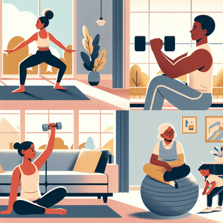 beginner home workout for overall fitness