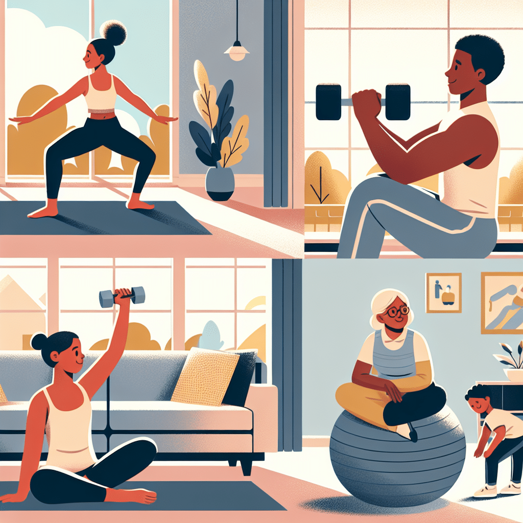 beginner home workout for overall fitness