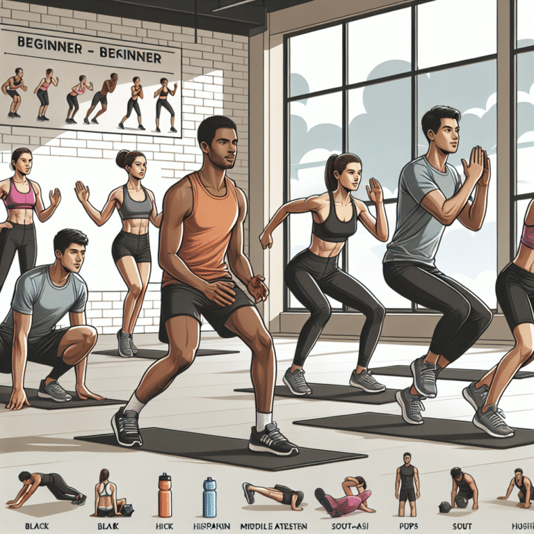 full-body HIIT workout for beginners