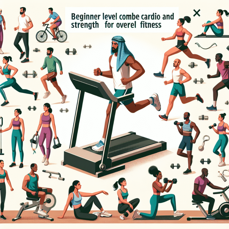 beginner cardio and strength combination for overall fitness