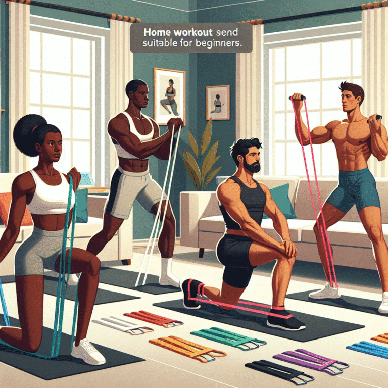 top resistance band exercises for beginners at home