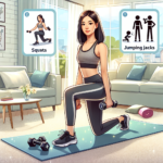 full-body beginner workout with minimal gear