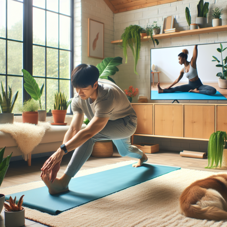 beginner stretching routine at home