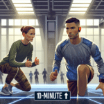 quick and easy 10-minute HIIT routine