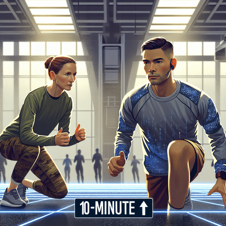 quick and easy 10-minute HIIT routine