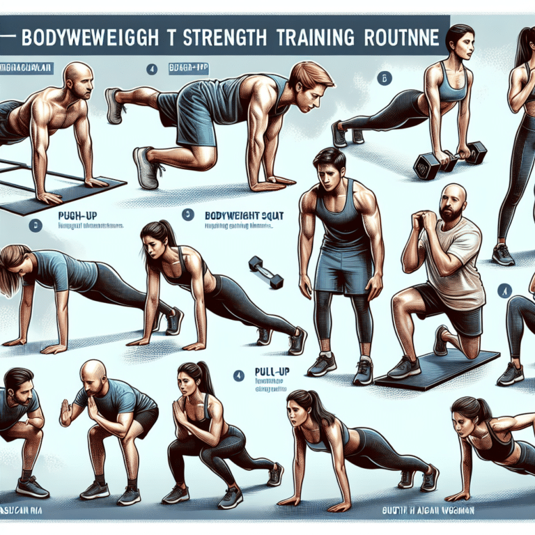 creating a bodyweight strength training routine for beginners