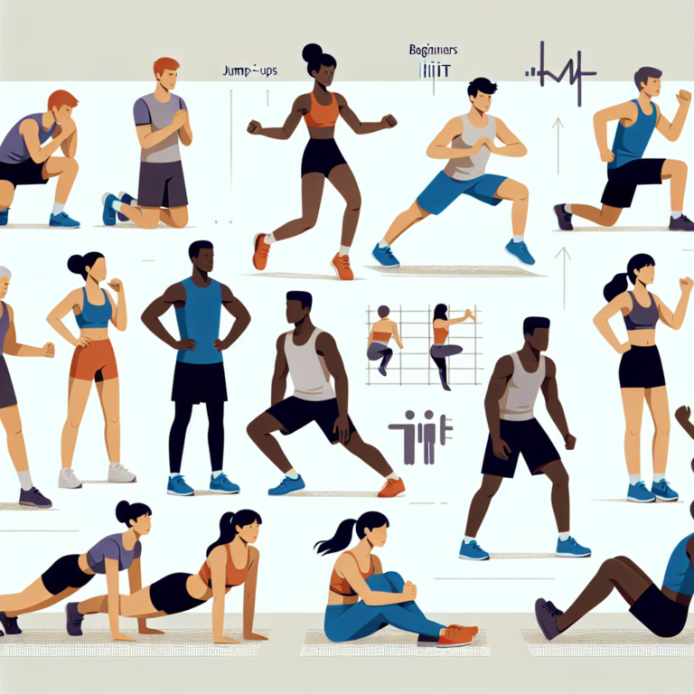 motivating beginner-friendly HIIT circuits you can do anywhere