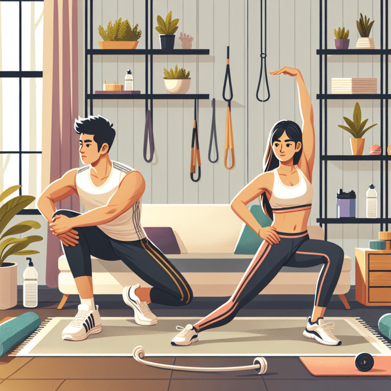 stretches to reduce muscle soreness at home