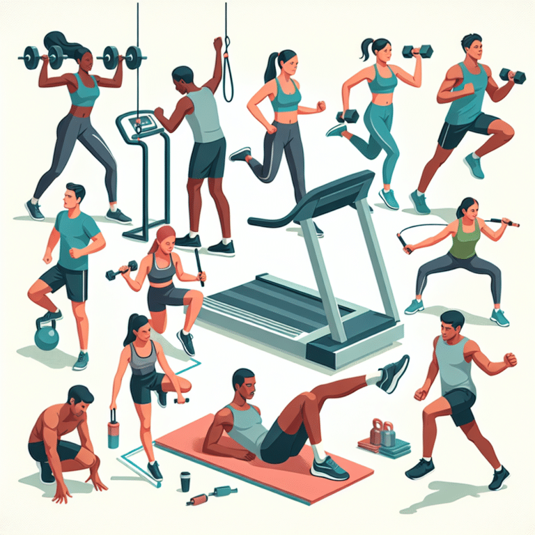 full-body strength and cardio routine