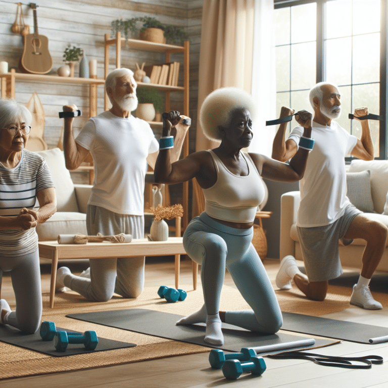 effective home strength routine tailored for seniors