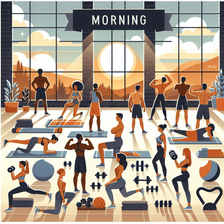 morning full-body workout routine
