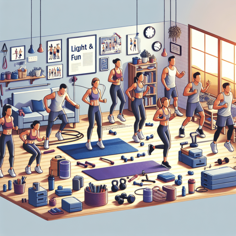 light and fun HIIT routines to maximize your home workouts
