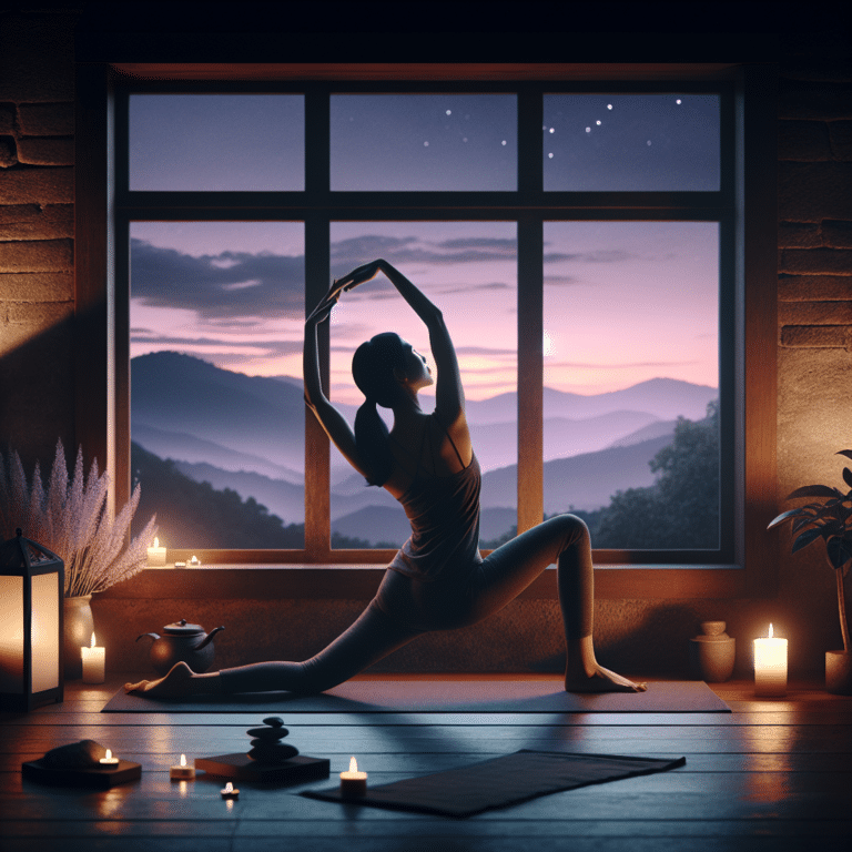 evening stretching routine for relaxation