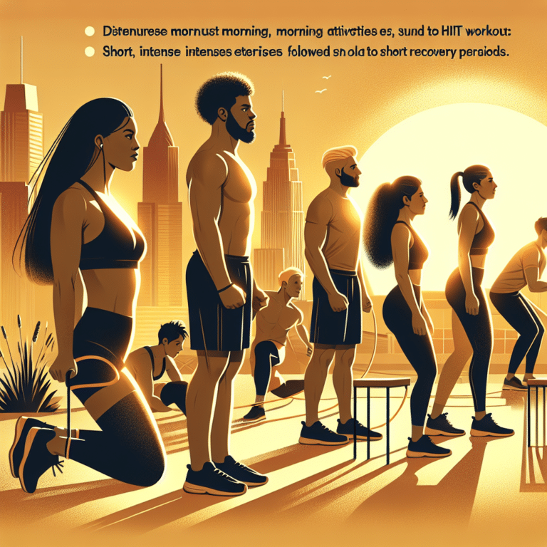 engaging morning HIIT sessions to boost your day