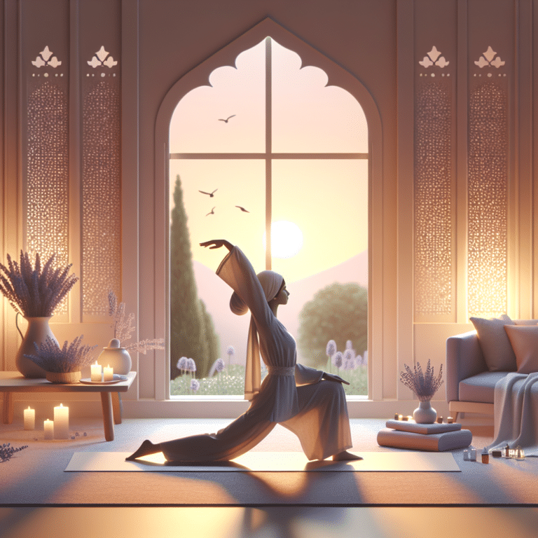 evening stretching routine for relaxation