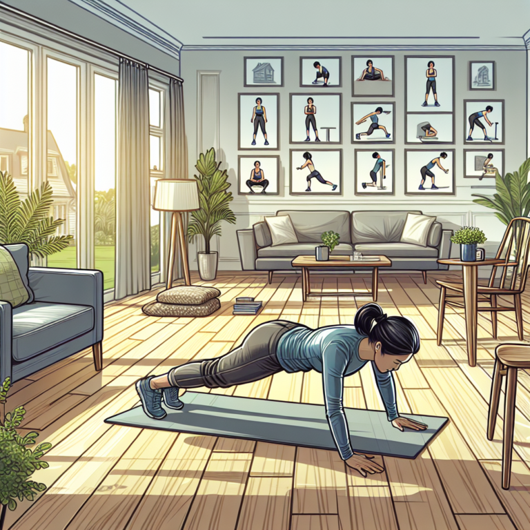 daily full-body workout routine at home